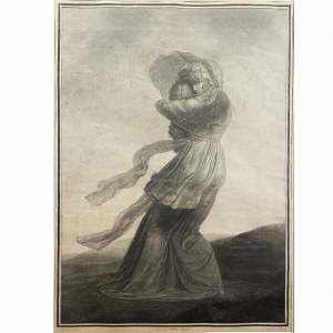 François Aubertin, Podmuch wiatru, wg Jean-Baptiste Isabey'a