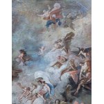 Neznámý malíř, 18./19. století. Apoteóza Afrodity