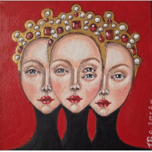 Izabela RO (pen name, b. 1976), Three Sisters IV, 2026