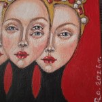 Izabela RO (pen name, b. 1976), Three Sisters IV, 2026