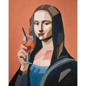Karolina RYCHEL (b. 2000), Mona with Aperol, 2026