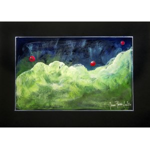 Paweł JAGŁA (né en 1967), Three planets, 2025