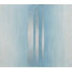 Anna Huskowska-Młynarska (1922, Czernięcin – 1989, Warsaw), "Light in a Blue Space," 1975