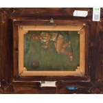 Jerzy Nowosielski (1923, Kraków – 2011, Kraków), Landscape of Łódź (The Gymnast) – a double-sided work, 1951