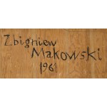 Zbigniew Makowski (1930 Warszawa - 2019 Warszawa), Kompozycja, 1961