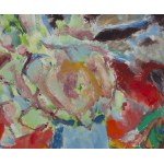 Maria Dawska (1909, Tłumacz u Stanisławowa – 1993, Varšava), „Návštěva“ ze série „Malované pohádky“
