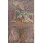 Wacław Taranczewski (1903, Czarnków – 1987, Kraków), Still Life with a Fan