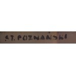 Stanisław Poznański (1909–1996), „Interiér ateliéru“, 1960