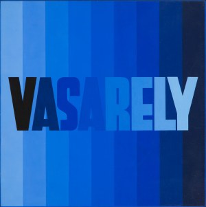 Victor Vasarely (1906 Pécs - 1997 Paryż), Bez tytułu, 1970