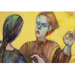 Franciszek Maśluszczak (nar. 1948, Kotlice), „Tajemný rozhovor“, 1999