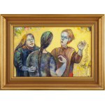 Franciszek Maśluszczak (nar. 1948, Kotlice), „Tajemný rozhovor“, 1999