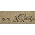 Ryszard Skupin (1930–2005), Landscape, 1969