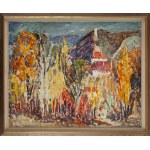 Franciszek Kmita (1926–2013, Kazimierz Dolny), „Kazimierz na podzim“, 1968