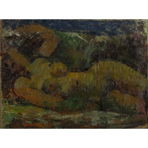 Antoni Grabarz (1904 Varšava – 1965 Bydhošť), „Odpočinek“, 1962
