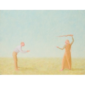 Mikołaj Kasprzyk (b. 1952, Warsaw), Argument with an Angel, 2006
