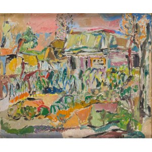 Judyta Sobel (1924 Lvov – 2012 New York), „Woodstock“, 1960