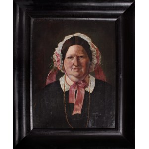 Glinski(XIX w.), Portret kobiety w czepcu