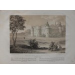 Napoleon Orda, Baranów nad Wisłoką [z „Albumu widoków Polski …” litografowanych przez Alojzego Misierowicza(1825-ok.1905) w Litografii Maksymiliana Fajansa(1827-1890)]