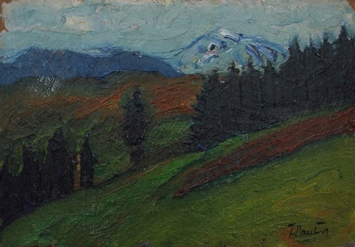 Fryderyk Pautsch, Pejzaż górski