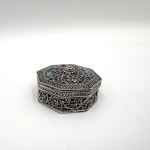 Silver filigree box, 925 silver, 33.3 g