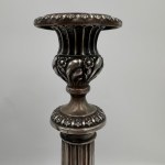 Veyrat, VEYRAT - a pair of silver candlesticks - Paris, 19th century - 988 g