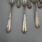Set of 12 silver teaspoons - ROHD - 800 fineness - 156 g