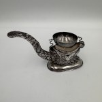 Silver tea strainer - Vietnam - 900 fineness - 69 g - 20th century