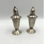 DUCHIN - Pair of Silver Salt and Pepper Shakers - USA - 925 Sterling Silver