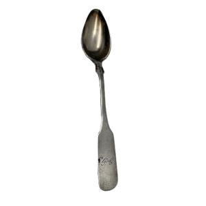 Ludwik Nast, Silver Teaspoon - Warsaw, ca. 1840 - fineness 12 - 18 g