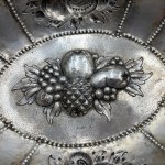 Lazarus Posen Witwe, Silver Fruit Bowl - Germany, ca. 1900 - 800 fineness - 533 g