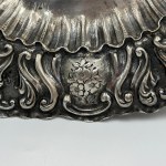 Strieborná misa Enrico Cattaneo – Miláno – rýdzosť 800 – 475 g
