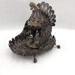Peruvian silver Sahumador censer—turkey—19th century—800 silver