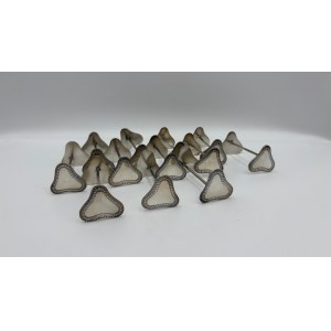 Cutlery rests—platter, decorative coasters, set