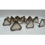 Cutlery rests—platter, decorative coasters, set