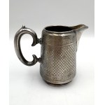 Norblin, NORBLIN & Co. WARSAW — antique milk jug, richly engraved, silver-plated, 19th century