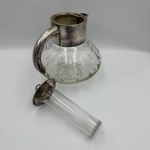 HOTEL GERMANIA BRESLAU - a historic pitcher with an ice compartment, ca. 1930