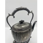 Antique spirit-burner teapot - King