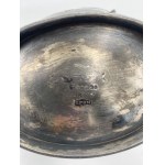 Zabytkowy czajnik na palniku spirytusowym - King's Plate, EPBM, plater