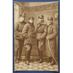 [Photograph] Four young Polish soldiers [ca. 1915–20?]