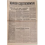 Kurier Częstochowski, ročník 1944, v 4 zväzkoch [m.in. Varšavské povstanie]