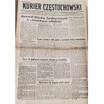 Kurier Częstochowski, ročník 1944, v 4 zväzkoch [m.in. Varšavské povstanie]