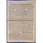 Strażnica. Jednodniówka. 20-30 listopad 1944 r. [Częstochowa, Powstanie Warszawskie]