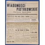 Piotrków News / Petrikauer Nachrichten No. 4, October 4, 1939 [Rare]