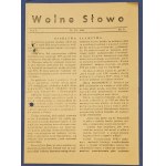 Wolne Słowo, Vol. I, No. 9, December 30, 1945 [Białystok? The Ukrainians