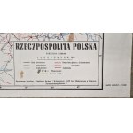 [Map] Republic of Poland, [1945?, uncertain borders, published by Glob, Jan Chodorowicz]