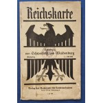 [Map] Świdnica and Wałbrzych, [Reichskarte, stamp of a German training officer]