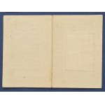 [Certificate from the wife of a bank employee] Warschauer Handelsbank Certificate