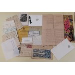 [Archival Materials] Janusz Zabłocki [diplomat, invitations, menus, correspondence, 1960s]