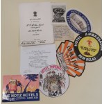 [Archival Materials] Janusz Zabłocki [diplomat, invitations, menus, correspondence, 1960s]