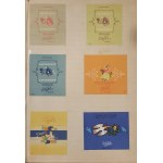 [Wedel and others] A very large collection of labels and stickers—designs [including Anglas, mainly after 1945]